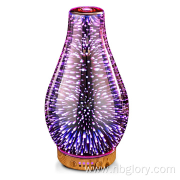 3D glass essential oil diffuser Cool Mist Humidifier